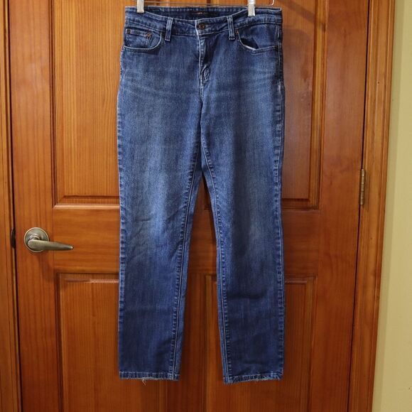 Levi’s Mid Rise Skinny Leg Jeans Women’s Blue Denim Size 10M – Made in Mexic - Picture 6 of 13